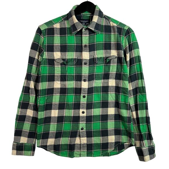 American Eagle Outfitters Athletic Fit Plaid Flannel - Picture 1 of 3